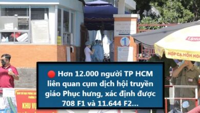 Photo of Hơn 12.000 người TP HCM liên quan cụm dịch hội truyền giáo