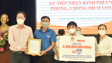 Photo of Báo Tuổi Trẻ trao 5,1 tỉ đồng hỗ trợ vắc xin cho công nhân và người lao động