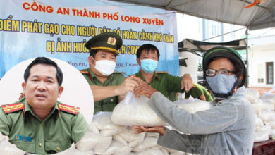 Photo of Đại tá Đinh Văn Nơi công khai số điện thoại cá nhân: ‘Ai thiếu gạo có thể nhắn tin cho tôi’